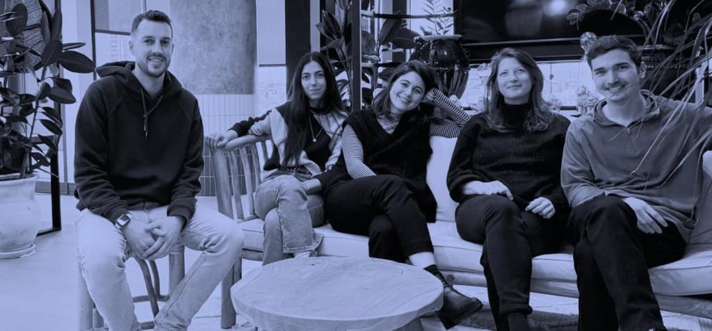 The Toko team sitting together